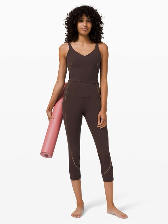 lululemon athletica Pants - lululemon align set - French press and gold foil accent
